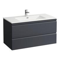 Spintelė su praustuvu Laufen Pro S 100x50 cm, grafitas H8619654801041
