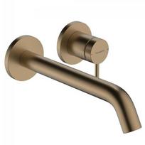 Vienos svirties praustuvo maišytuvas Hansgrohe Tecturis S 22,5 cm, šlifuota bronza, 73351140