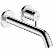 Vienos svirties praustuvo maišytuvas Hansgrohe Tecturis S 22,5 cm, chromas, 73351000