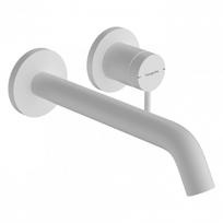 Vienos svirties praustuvo maišytuvas Hansgrohe Tecturis S 22,5 cm, balta matinė, 73351700