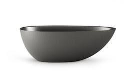Laisvai pastatoma vonia Paa BELLA OVO GRAPHITE 170x80 cm