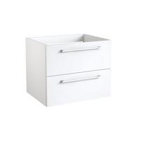 Apatinė spintelė su stalčiais 59 cm., balta blizgi BU/6-3DR/D1