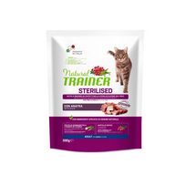 NATURAL TRAINER Cat adult Sterilised DUCK su antiena 300g, 965693