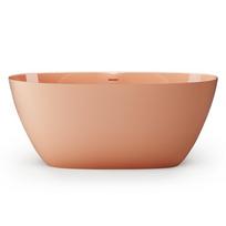 Akmens masės vonia PAA Perla 145x71 cm, glossy clay, VAPERL145/01