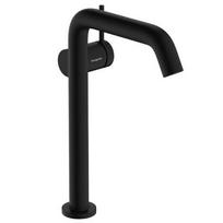 Praustuvo maišytuvas Hansgrohe Tecturis S 240 su dugno vožtuvu, juoda matinė, 73370670