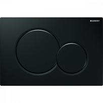 Vandens nuleidimo mygtukas Geberit Sigma01, juodas RAL 9005 115770DW5