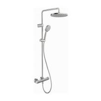 Termostatinė dušo sistema Duravit MinusFlow 1000, nerūdijantis plienas TH4282008070