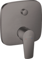 Potinkinis vonios maišytuvas Hansgrohe TALIS E, matinis juodas 71745340