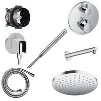 Potinkinis termostatinis dušo komplektas Hansgrohe Pulsify S