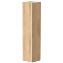 Ūkinė spintelė su 1 durelėmis Raguvos Baldai PURE, medine rankena, šviesus ąžuolas, 35 cm, 2731235