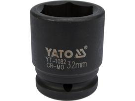 Galvutė smūginė šešiakampė | 20 mm (3/4") | 32 mm (YT-1082)