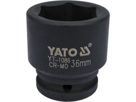 Galvutė smūginė šešiakampė | 20 mm (3/4") | 36 mm (YT-1086)
