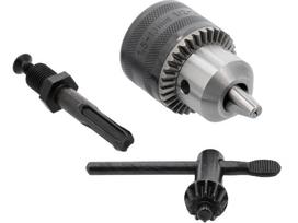 Grąžto griebtuvas su raktu ir SDS adapteriu | 1,5-13 mm | 1/2"-20UNF (YT-820302)