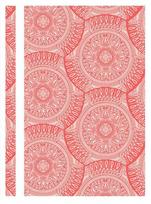 Plastikinis segtuvėlis dekoruotu viršeliu KALEIDOSCOPE, Optima, A4+, raudonos sp.