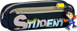 Penalas COOL ZONE, CoolForSchool, 230x80x55 mm, su 2-iem skyriais, juodos sp.