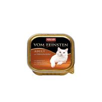 ANIMONDA Vom Feinsten Classic Cat skonis: su vištienos kepenėlėmis 32x100 g