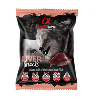 ALPHA SPIRIT SNACKS DOG skanėstai šunims su kepenėlėmis, 50g
