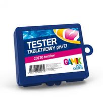 GAMIX tablečių testeris vandens savybėms PH/CL tirti. 40 testų