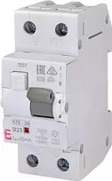 Srovės nuotėkio relė KZS-2M (B 25A; 6kA; 30mA A; 1P+N)