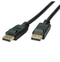 Digitus ROLINE RM Kabelis DisplayPort, v1.4, DP-DP, M/M, juoda, 5 m