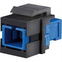 Bachmann BACHMANN Keystone optinis jungiklis SC/SC, mėlynas/juodas