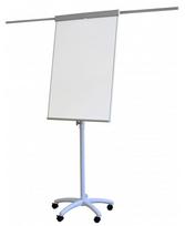 Konferencinis stovas su ratukais MEMOBOARDS, 106x68 cm