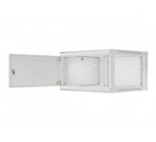 Lanberg | Rack cabinet 19" wall-mount 12U/600x450 for self-assembly with metal door (flat pack) | WF01-6412-00S | Grey