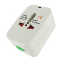 XR Brands XR Brands Travel Universal Adapter 4-in-1 Worldwide Plug White ABS