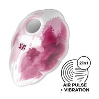 Satisfyer Satisfyer Cloud Dancer Air Pulse Red Silicone Device