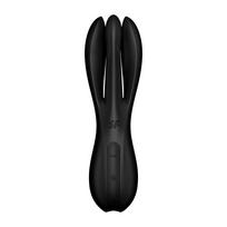 SATISFYER VIBRATOR Rocks-Off Threesome 2 Multi-Arm Rechargeable Vibrator, Pink, Waterproof