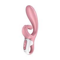 Satisfyer Satisfyer Hug Me Intimate Dual Motor Silicone System Pink Bluetooth
