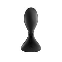 SATISFYER CONNECT Satisfyer Trendsetter Vibrating Plug App-Controlled Silicone Black
