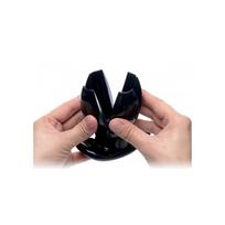 XR Brands XR Brands Master Series Claw Expanding Anal Dilator - Flexible Plug, Black
