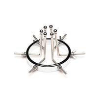XR Brands Oculus Stainless Steel Anal Explorer Adjustable Ring 4.1in