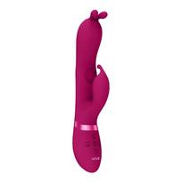 VIVE by Shots Gada F1 Intimate Machine Bunny Ear Triple Motor Waterproof Pink
