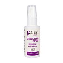 HOT HOT V-Activ Stimulating Intimate Spray for Women 50 ml