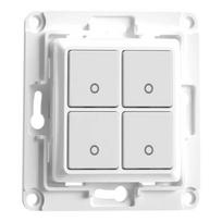 Shelly four-button wall switch (white)