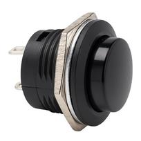 Momentinis mygtukas R13-507 - žalias - 250V-3A - 16mm - monostabilus - apvalus