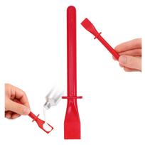Plėvelės klijavimo valytuvas - 74x102mm - minkštas - mėlynas