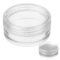 Plastikinis indelis 10 ml - užsukamas indelis blizgučių dekoracijoms su varžteliais