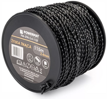 Pjovimo valas trimeriams, suktas, 2,4mm/115m