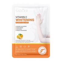 Vitamin C Long Hand Mask SADOER Whitening Moisturizing Soft Long Gloves Care 90Ml/1Pairs