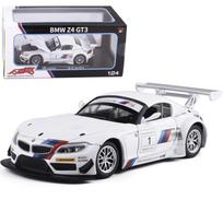 1/24 Scale Z4 GT3 Diecast automobilių modelio žaislas, patraukiama atgal žaislinė transporto priemonė su garsu ir šviesa vaikams, mažiems berniukams, mergaitėms, dovanų kolekcija 1/24-18x8x5 cm balta