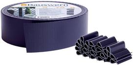Tvoros juostos rinkinys Bauswern eco, 35 x 0,0475 m (450 g/m²) + 28 klipsai. Pilka