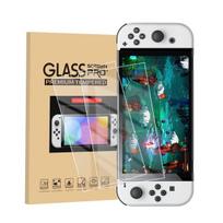 Nintendo Switch OLED Premium Tempered Glass Pro Series Anti-Fingerprint
