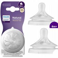 Buteliuko žindukai Philips Avent Natural SCY966/02 Response, 6 mėn+