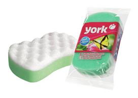 York kūno prausimosi kempinė, masažuojanti