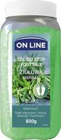 Pėdų druska On Line Relax žolelių, 800 g