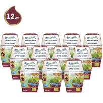 Ekologiškas obuolių-vyšnių sulčių gėrimas vaikams Fleur Alpine, nuo 8 mėn, 200 ml. x 12 vnt.