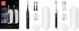 OCLEAN X Pro 20 S Duo Set electric toothbrushes for two, white and black (C01000746)